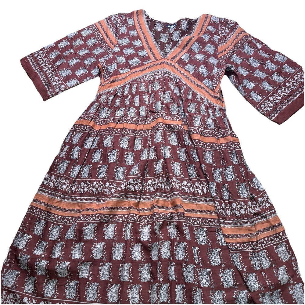 Women's Journal Standard Boho Hippie‎ Dress Short Med Cotton